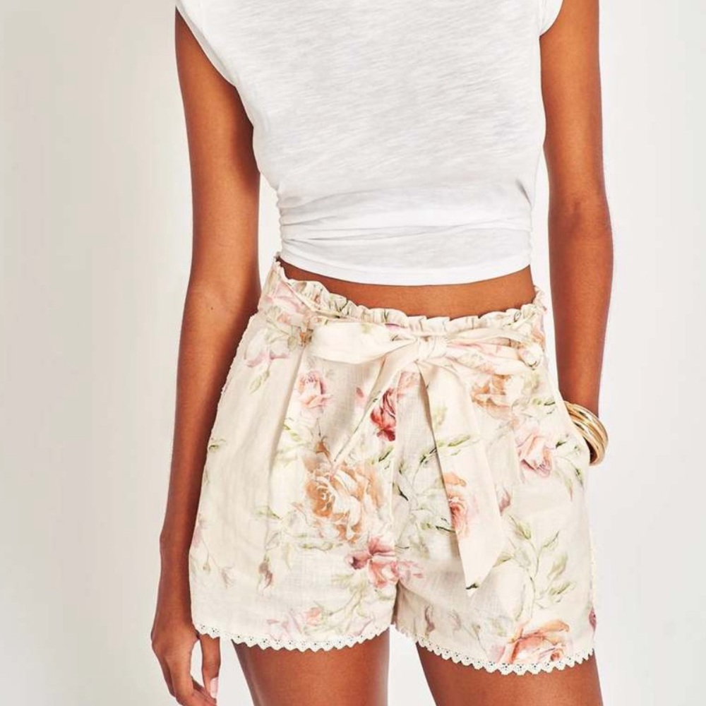LOVESHACKFANCY Tivey Shorts Size 00